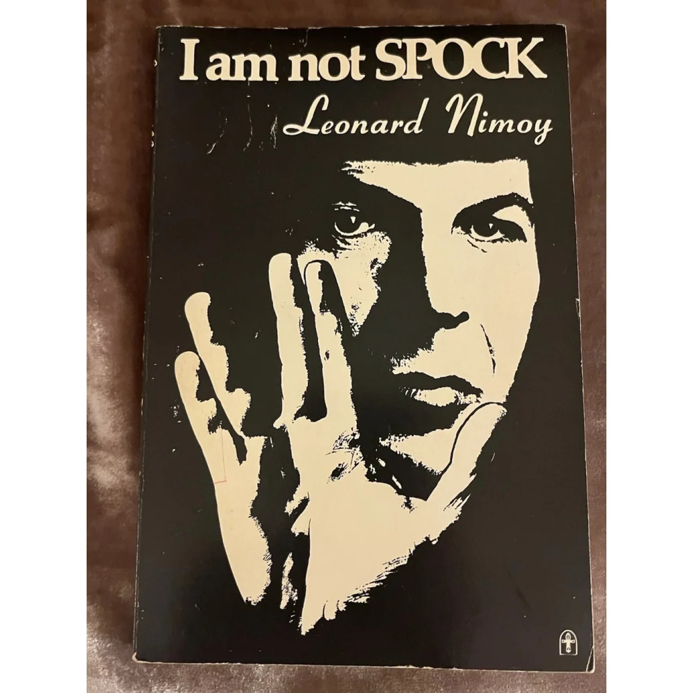 VTG I AM NOT SPOCK Leonard Nimoy 1st printing 1975 Book Star Trek SEE ALL - Picture 3 of 16